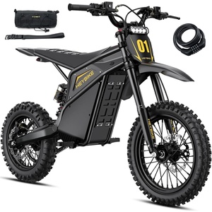 image:imageHeybike Electric Dirt Bike Villain 4160W Electric Motorcycle 45 MPHCoal Black