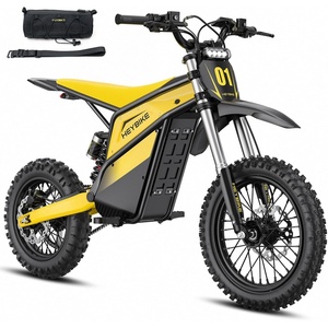 image:imageHeybike Electric Dirt Bike Villain 4160W Electric Motorcycle 45 MPHLemon Yellow