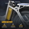 image:imageHeybike Ranger Battery for Ranger 20 48V 125AH LithiumIon Battery Removable and Rechargeable Not Suitable Ranger S Model