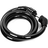 image:imageHeybike Bike Combination Cable Lock 4Digit Coiled Bicycle Security Cable for Bikes EBikes Scooters and Outdoor Equipment Black Flexible AntiTheft Cable for ShortTerm Parking