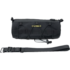 image:imageHeybike Handlebar Bag for Motorcycle Bike and Scooter Multifunction Riding Storage Bag with Shoulder Strap Front Bar Mount Carry Pouch for Daily Travel and Outdoor Cycling