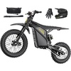 image:imageHeybike Villain Electric Dirt Bike for Adults 4100W E Dirt Bike 45 MPHDark Black