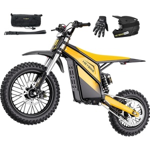 image:imageHeybike Villain Electric Dirt Bike for Adults 4100W E Dirt Bike 45 MPHYellow